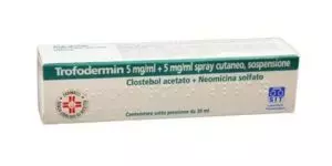 Bula do Trofodermin (Clostebol + Neomicina)